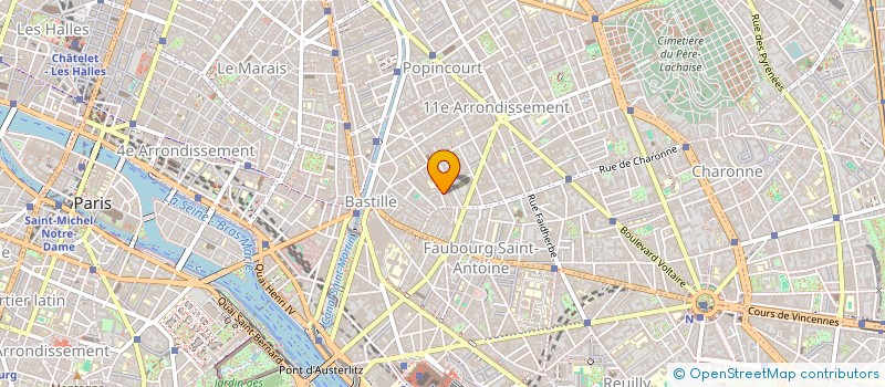 localisation de l'entreprise MADAME MARINE CASTANIE  PARIS