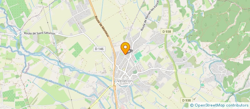 localisation de l'entreprise MADAME MARINE CAURE  VELLERON