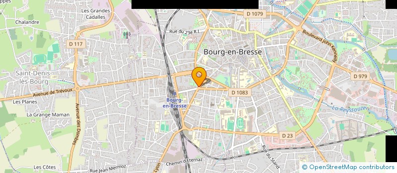 localisation de l'entreprise MADAME MARINE CAZUGUEL à BOURG-EN-BRESSE
