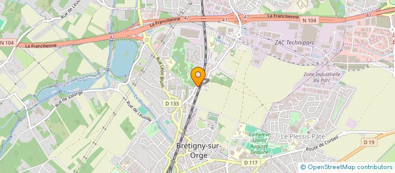 localisation de l'entreprise MADAME MARINE CERIANI à BRETIGNY-SUR-ORGE
