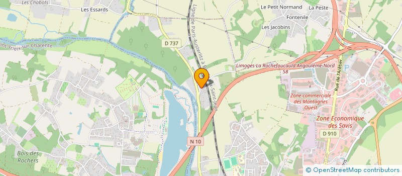 localisation de l'entreprise MADAME MARINE CERTAT à ANGOULEME