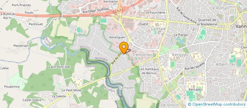 localisation de l'entreprise MADAME MARINE CESTARI à VANNES