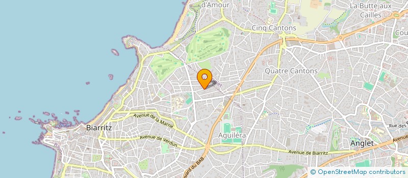 localisation de l'entreprise MADAME MARINE CHABAUD à BIARRITZ