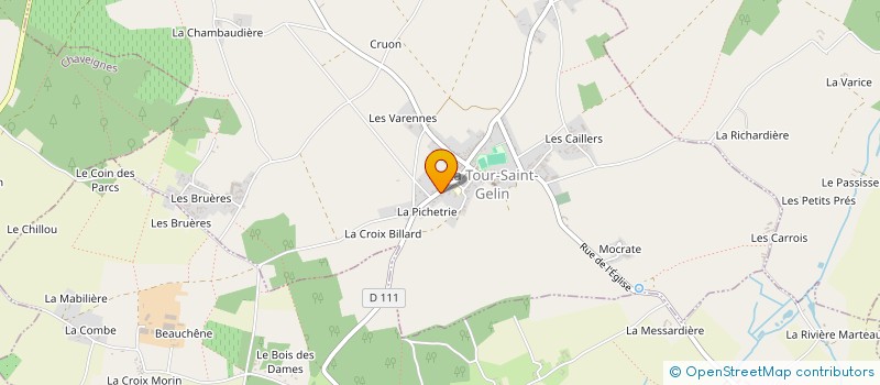 localisation de l'entreprise MADAME MARINE CHAIGNEAU  SAINT-EPAIN