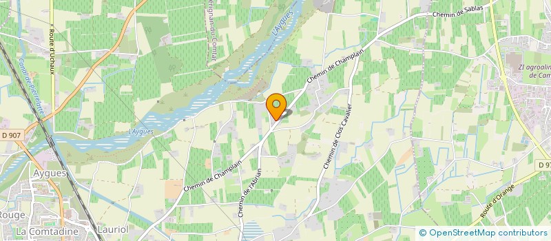 localisation de l'entreprise MADAME MARINE CHAMBON  ORANGE