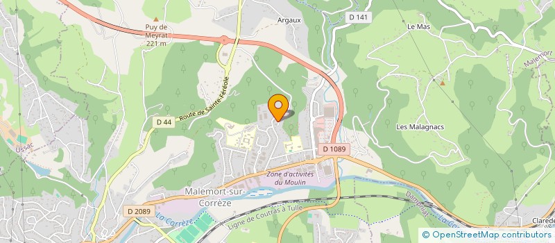 localisation de l'entreprise MADAME MARINE CHAMINAND  LAGARDE-MARC-LA-TOUR