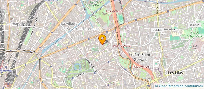 localisation de l'entreprise MADAME MARINE CHANAY  PARIS