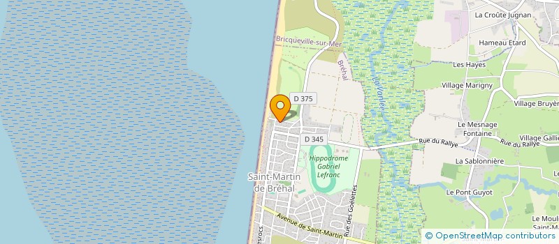 localisation de l'entreprise MADAME MARINE CHANTELOUP  SAINT-PAIR-SUR-MER