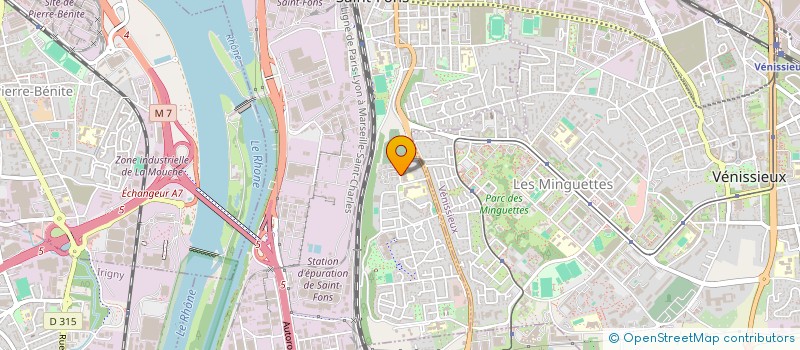 localisation de l'entreprise MADAME MARINE CHAPOLARD  SAINT-FONS