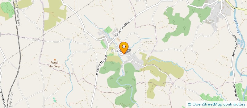 localisation de l'entreprise MADAME MARINE CHARTIER  FOUZILHON