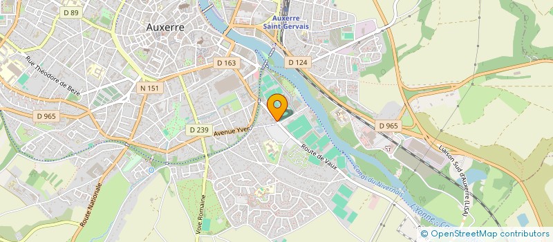 localisation de l'entreprise MADAME MARINE CHARTON  AUXERRE