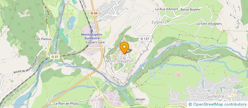 localisation de l'entreprise MADAME MARINE CHATANAY BOURGUIGNON  MONT-DAUPHIN