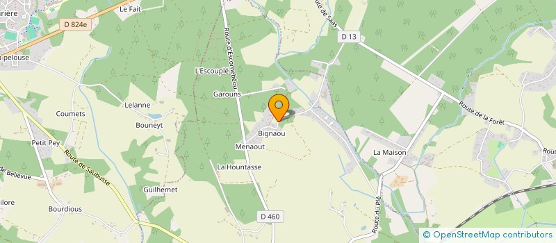 localisation de l'entreprise MADAME MARINE CHAUMONT  SAINT-PAUL-LES-DAX