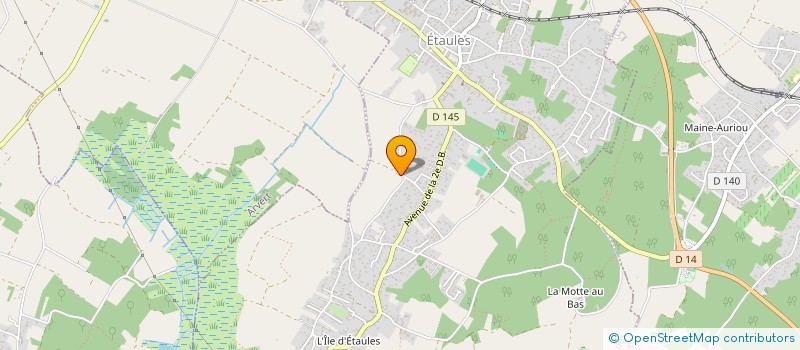 localisation de l'entreprise MADAME MARINE CHAUVEAU  ETAULES