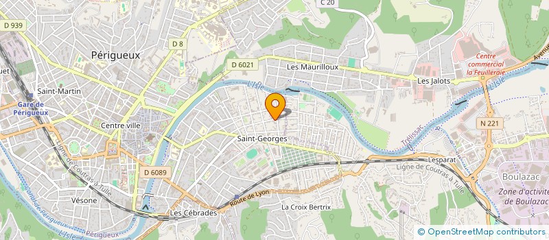 localisation de l'entreprise MADAME MARINE CHAUVIN  PERIGUEUX