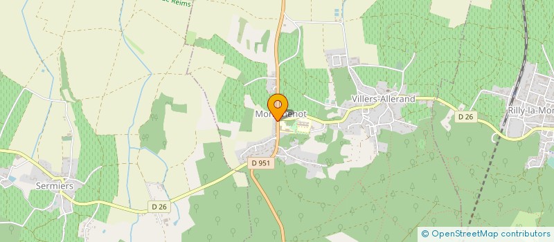 localisation de l'entreprise MADAME MARINE CHEMIN  CHAMPFLEURY