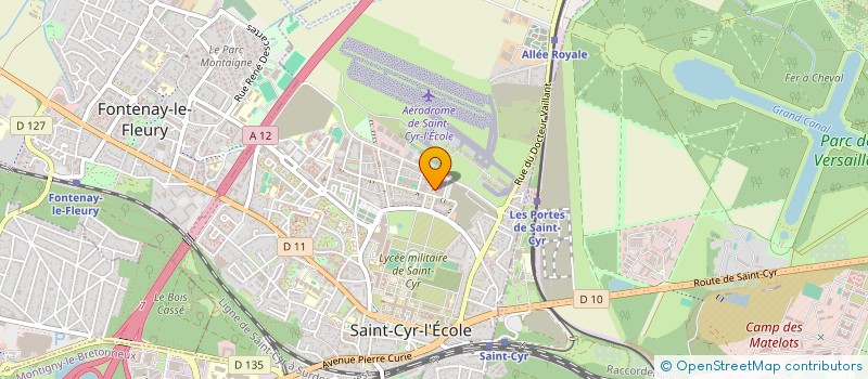 localisation de l'entreprise MADAME MARINE CHENUT  SAINT CYR L'ECOLE