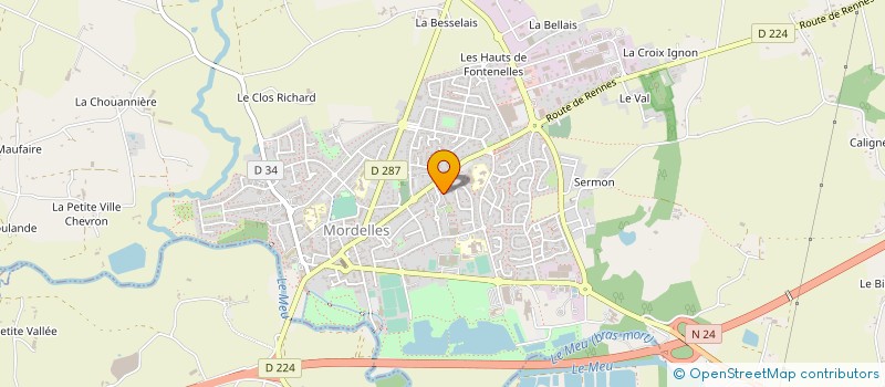 localisation de l'entreprise MADAME MARINE CHERET  CINTRE