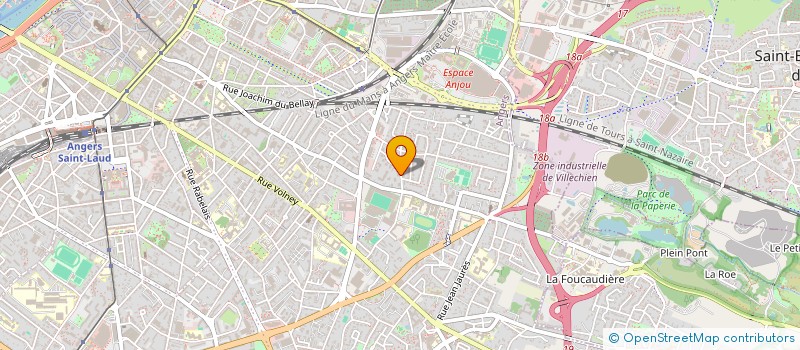 localisation de l'entreprise MADAME MARINE CHETAILLE  ANGERS