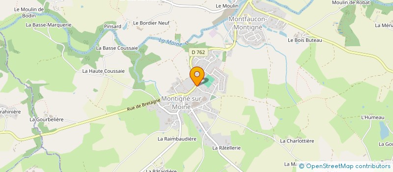 localisation de l'entreprise MADAME MARINE CHEVALIER à SEVREMOINE
