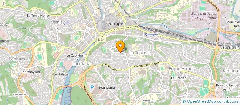 localisation de l'entreprise MADAME MARINE CHEVILLARD  CARNAC