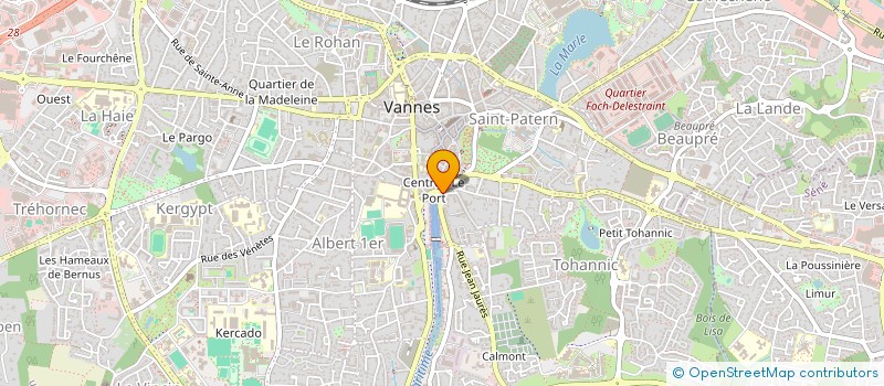 localisation de l'entreprise MADAME MARINE CHEVILLARD à VANNES