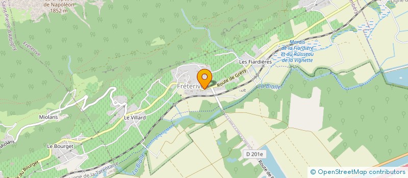 localisation de l'entreprise MADAME MARINE CHRETIEN  FRETERIVE