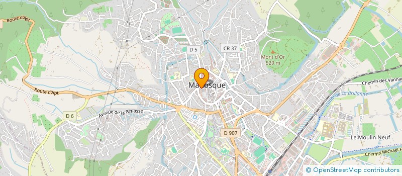 localisation de l'entreprise MADAME MARINE CHUPIN à MANOSQUE