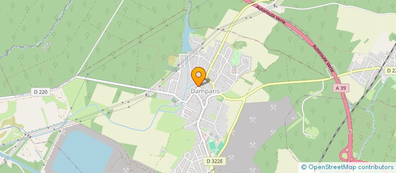 localisation de l'entreprise MADAME MARINE CHURIE  DAMPARIS