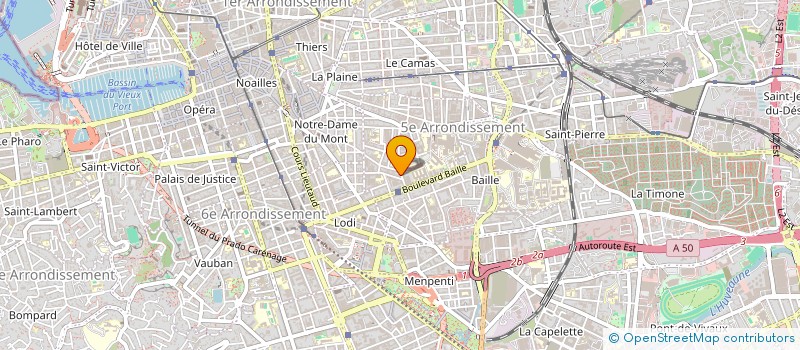 localisation de l'entreprise MADAME MARINE CITARELLI  MARSEILLE