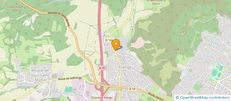 localisation de l'entreprise MADAME MARINE CLAUSSE  THIONVILLE