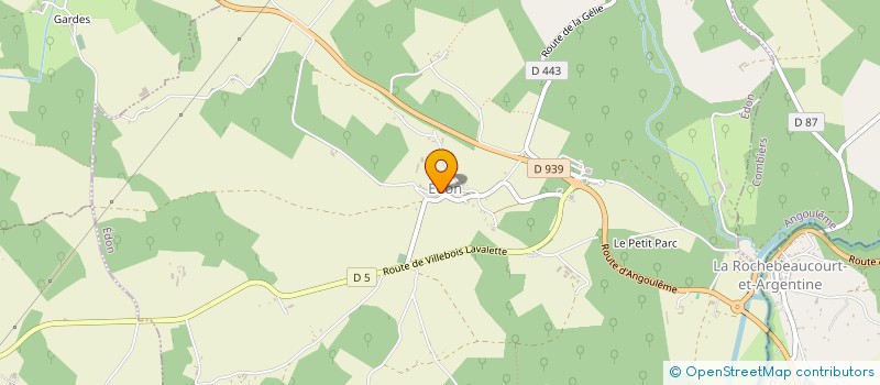 localisation de l'entreprise MADAME MARINE CLEMENT  EDON