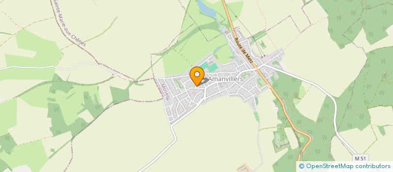 localisation de l'entreprise MADAME MARINE CLOSSET  AMANVILLERS