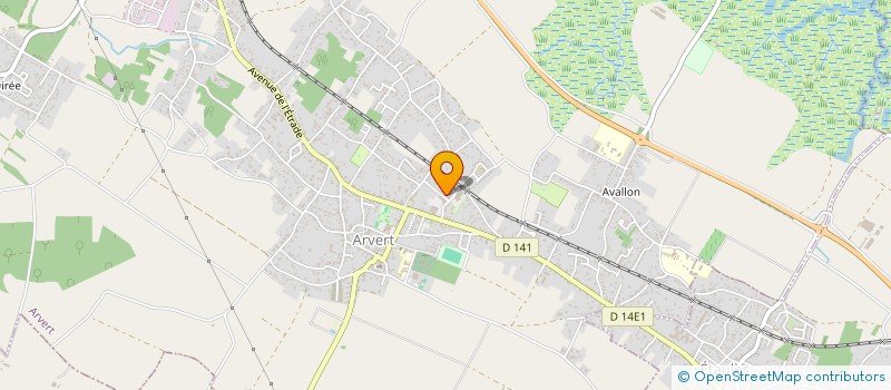 localisation de l'entreprise MADAME MARINE COCHET  ARVERT