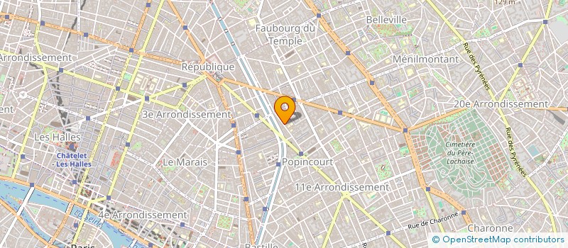 localisation de l'entreprise MADAME MARINE COHEN-SKALLI  PARIS