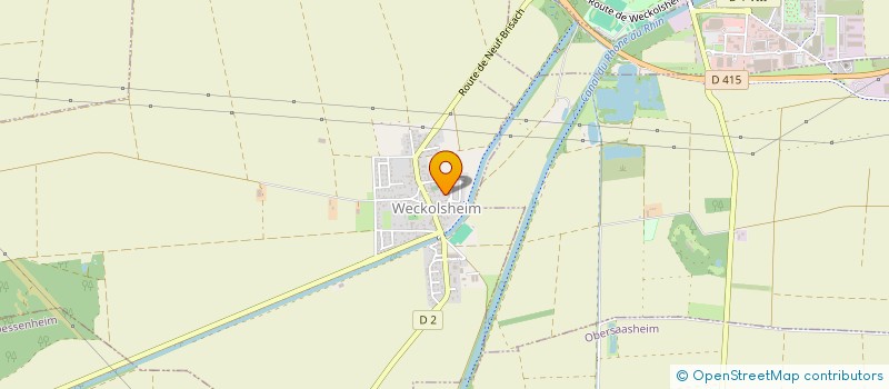 localisation de l'entreprise MADAME MARINE COHU  WECKOLSHEIM