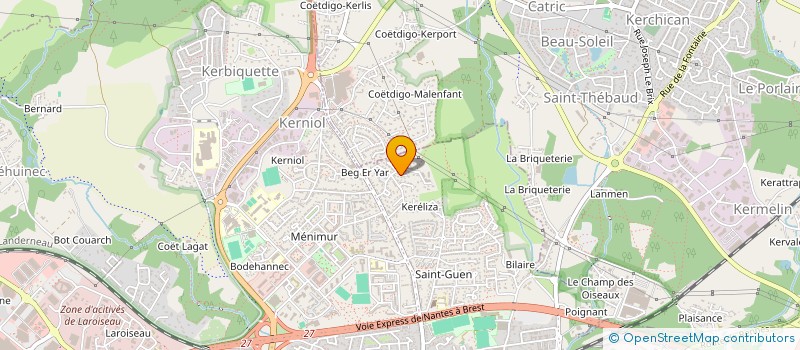 localisation de l'entreprise MADAME MARINE COLOMIES à VANNES