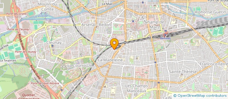 localisation de l'entreprise MADAME MARINE COMBE  RENNES