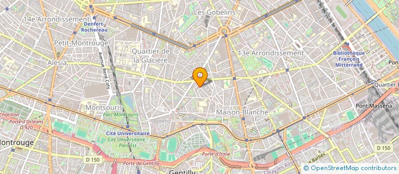 localisation de l'entreprise MADAME MARINE COMMISSAIRE  PARIS