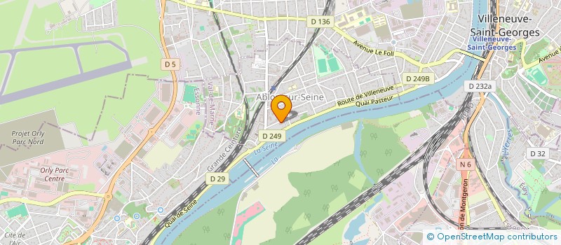 localisation de l'entreprise MADAME MARINE COMTE à ABLON-SUR-SEINE