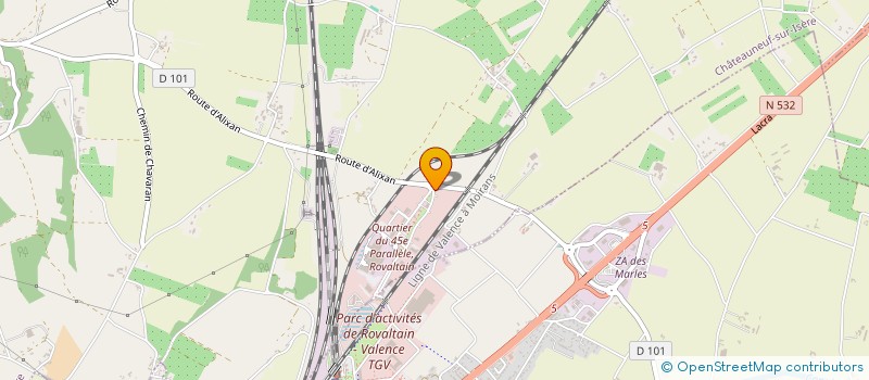 localisation de l'entreprise MADAME MARINE COMTE  ALIXAN