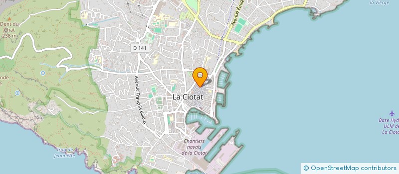 localisation de l'entreprise MADAME MARINE COSTES  LA CIOTAT