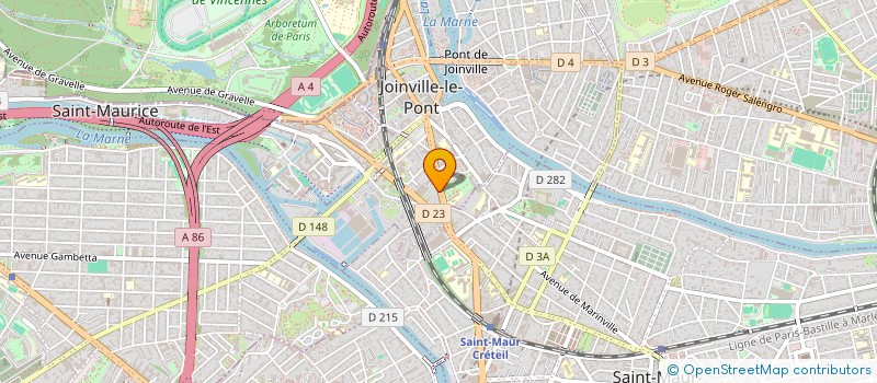 localisation de l'entreprise MADAME MARINE COTTAREL  JOINVILLE-LE-PONT