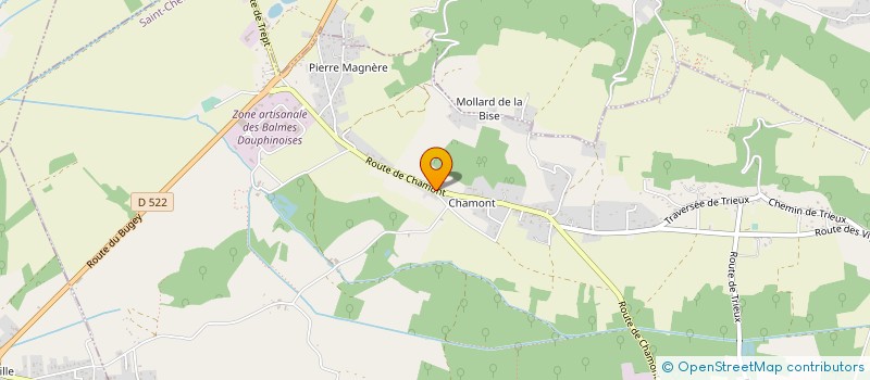 localisation de l'entreprise MADAME MARINE COTTE  TREPT