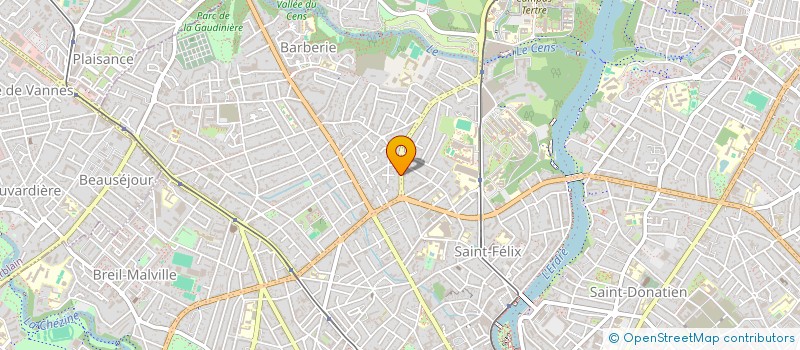 localisation de l'entreprise MADAME MARINE COUCHOURON  NANTES