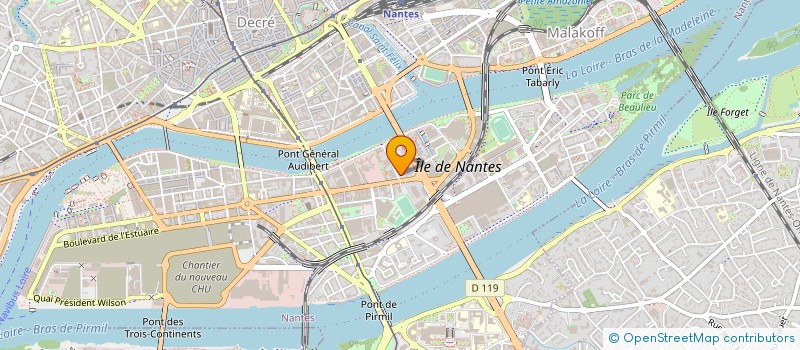 localisation de l'entreprise MADAME MARINE COUDREAU à NANTES