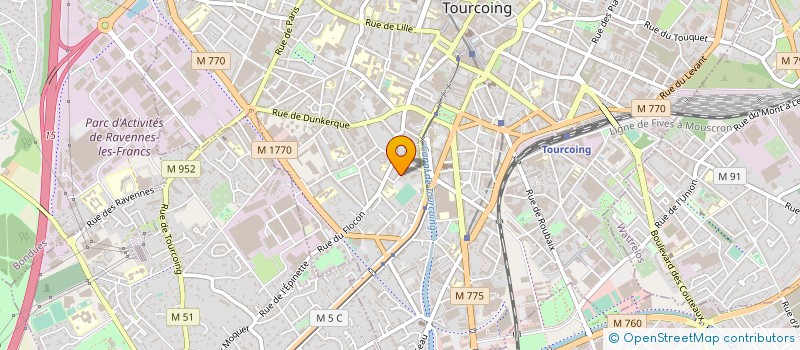 localisation de l'entreprise MADAME MARINE CREMOUX  TOURCOING