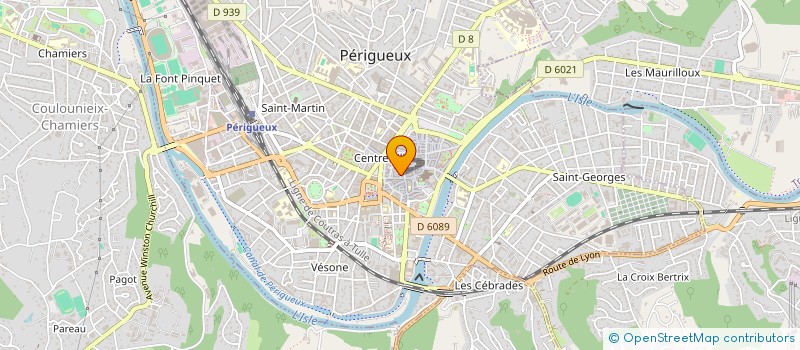 localisation de l'entreprise MADAME MARINE CROS à PERIGUEUX