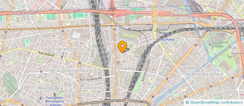 localisation de l'entreprise MADAME MARINE CROSNIER  PARIS