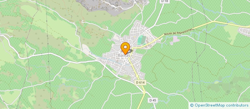 localisation de l'entreprise MADAME MARINE CROZET  BAIXAS